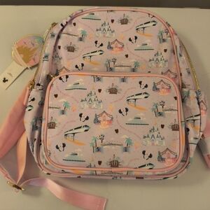 Stoney Clover Lane x Disney Walt Disney World Mini Backpack Pink NWT